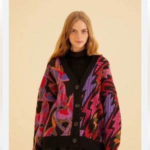 NWT Farm Rio Cardigan XL